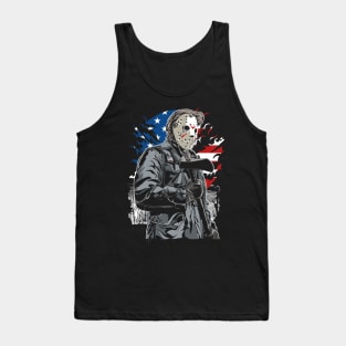 Jason American killer Tank Top